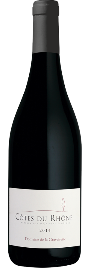 Bottle of Côtes-du-Rhône