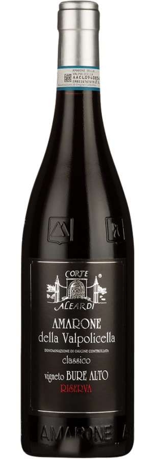 Bottle of Amarone della Valpolicella Bure Alto