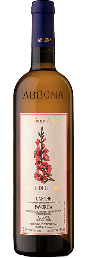 Bottle of Langhe Favorita